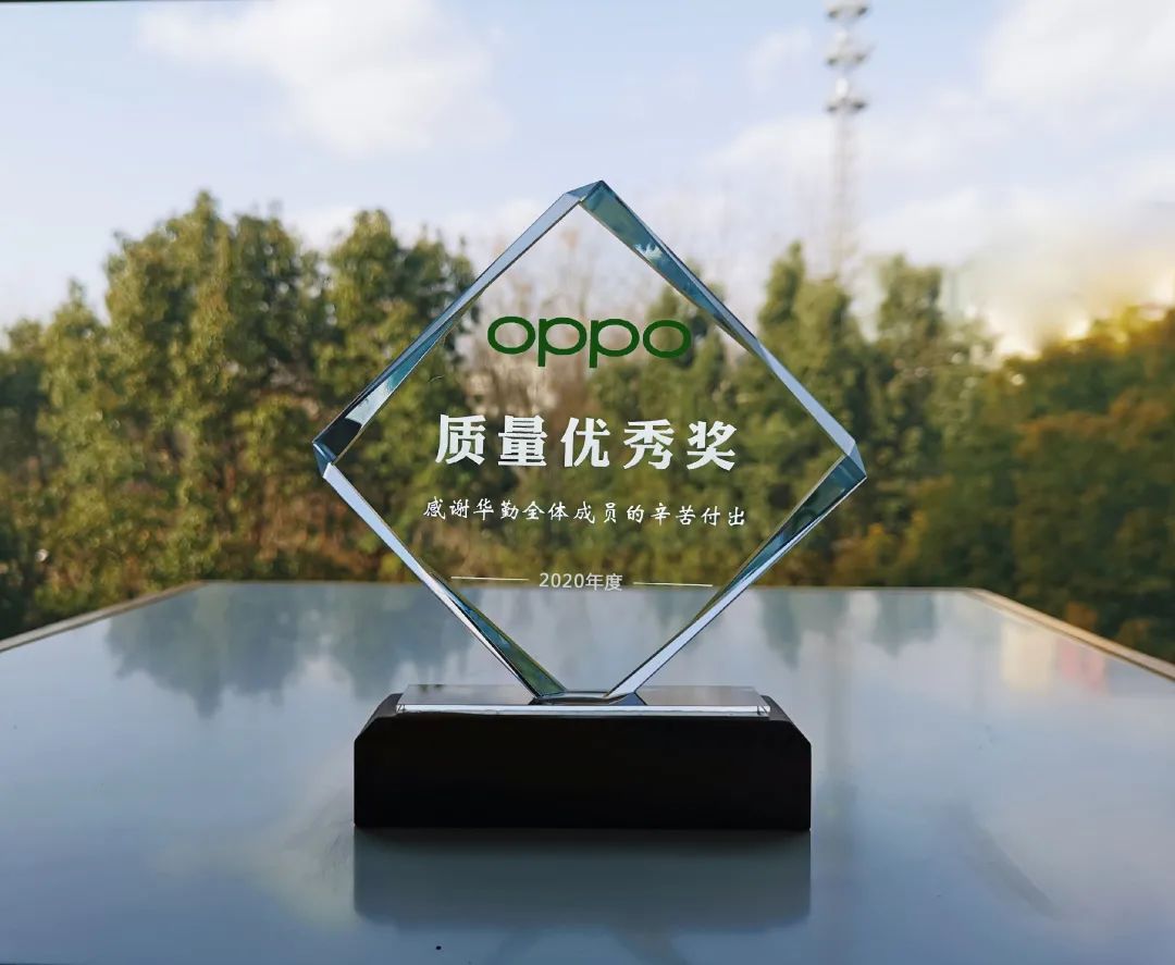 荣誉 | 再添一奖，尊龙凯时-人生就是搏技术赢得 OPPO 2020 年度质量“大满贯”